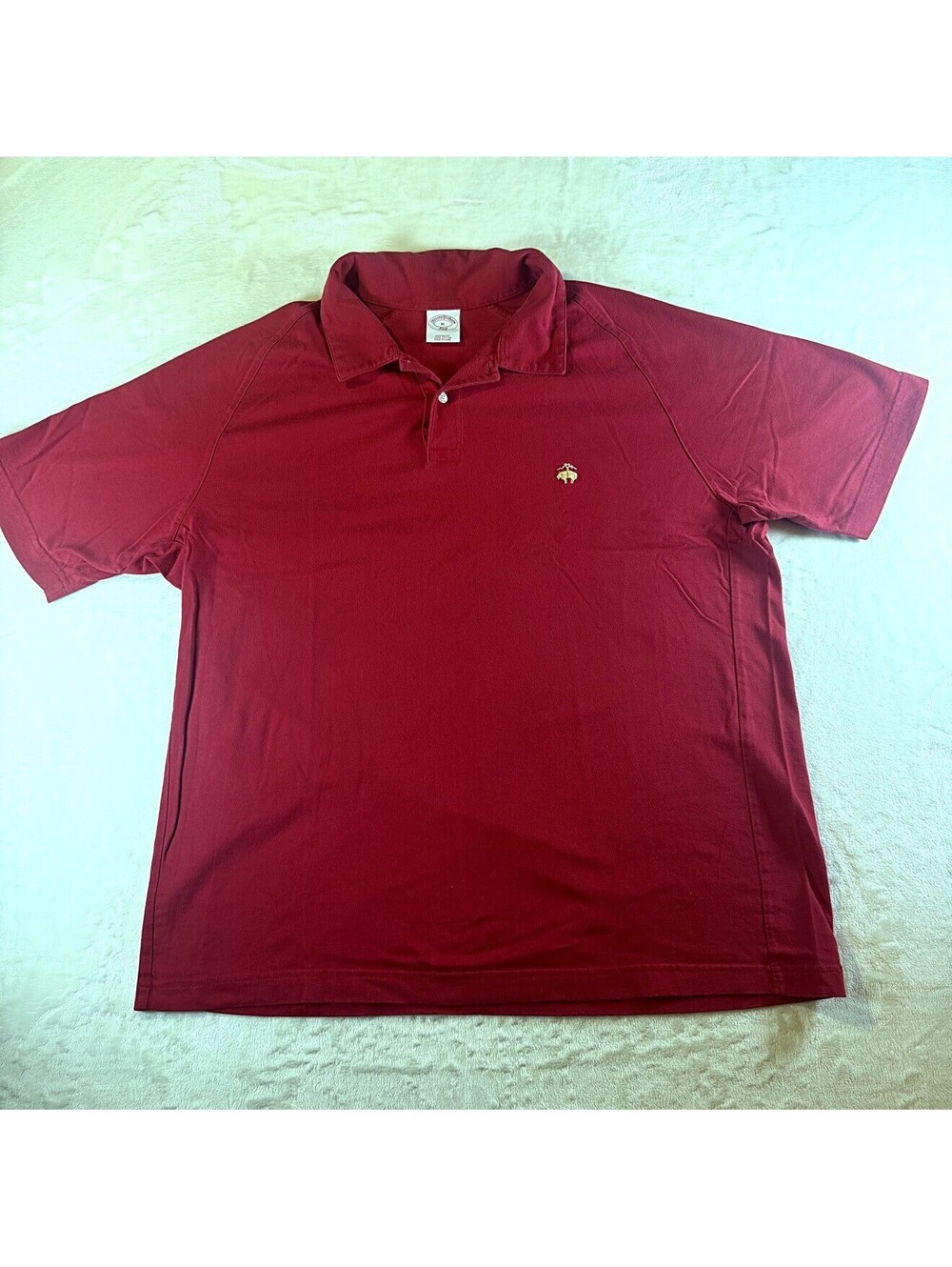 Brooks Brothers 346 Mens XL Red Polo Shirt Original Fit